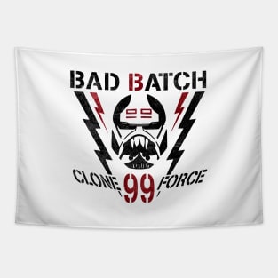 Bad Batch #Cloneforce99 Logo Tapestry