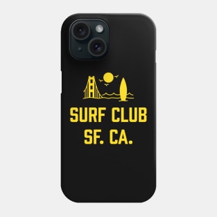 Surf Club San Francisco California Phone Case