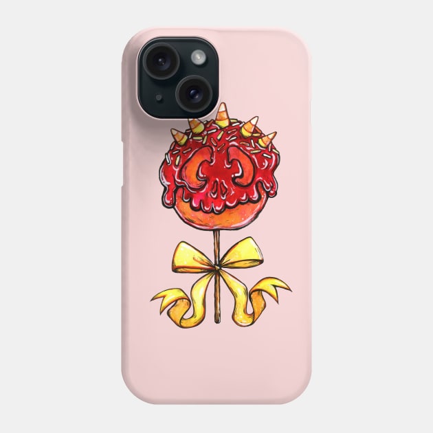 Haunted Candy Apple Phone Case by Spookish Delight