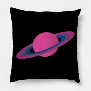 Bi Pride Planet Pillow