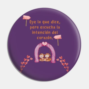 Intención del Corazón Pin