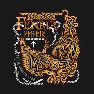 Fenrir: Ragnarok Viking Monster Wolf T-Shirt