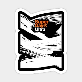 SuperGay branded Ultra (Abstract #2) Magnet