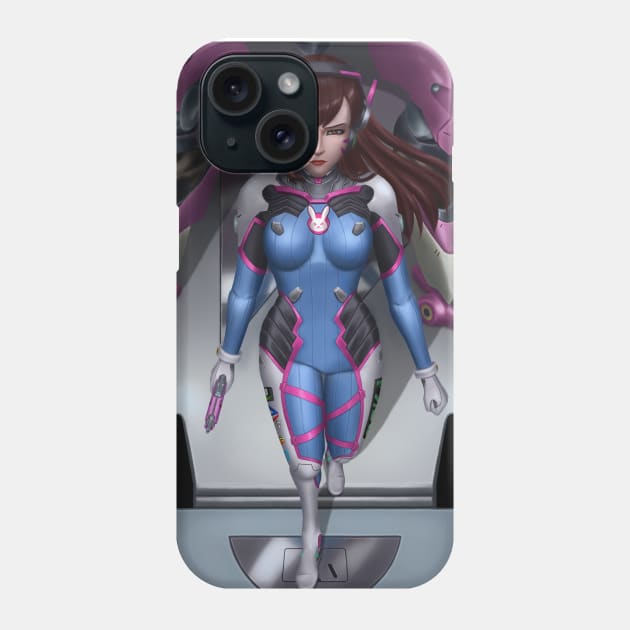 D.Va Phone Case by gagimas