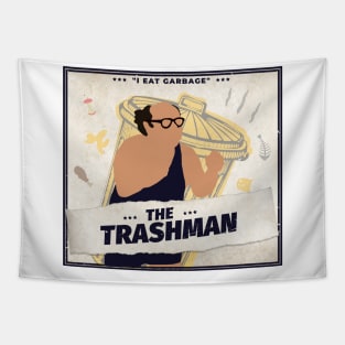 The Trash Man Tapestry