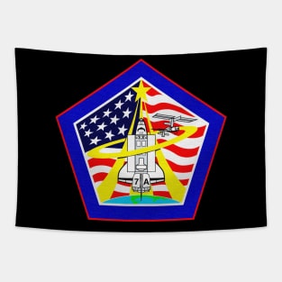 Black Panther Art - NASA Space Badge 66 Tapestry