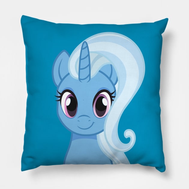 My Little Pony Trixie Lulamoon Pillow by SketchedCrow