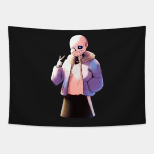 Sans Undertale graphic Tapestry