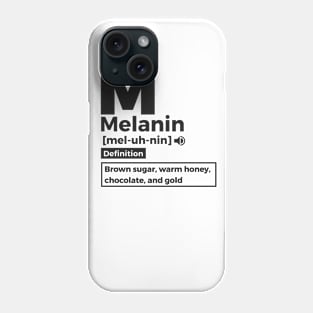 Melanin Definition Phone Case