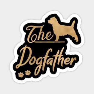 Cairn Terrier Dogfather, Funny, Dog father Magnet