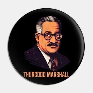 Thurgood Marshall Pin