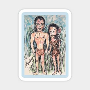 Tarzan and Jane Magnet