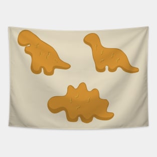 Dinosaur Nuggets Tapestry