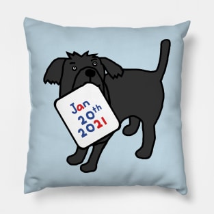 Inauguration Day Cute Dog Pillow