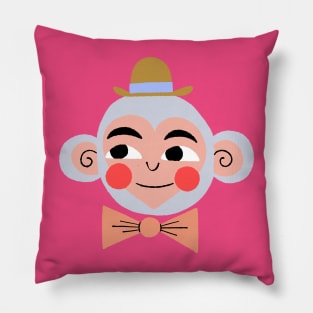 Dapper Monkey Pillow