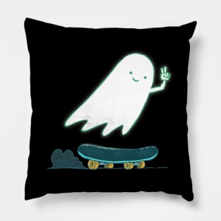 Skater Ghost Pillow