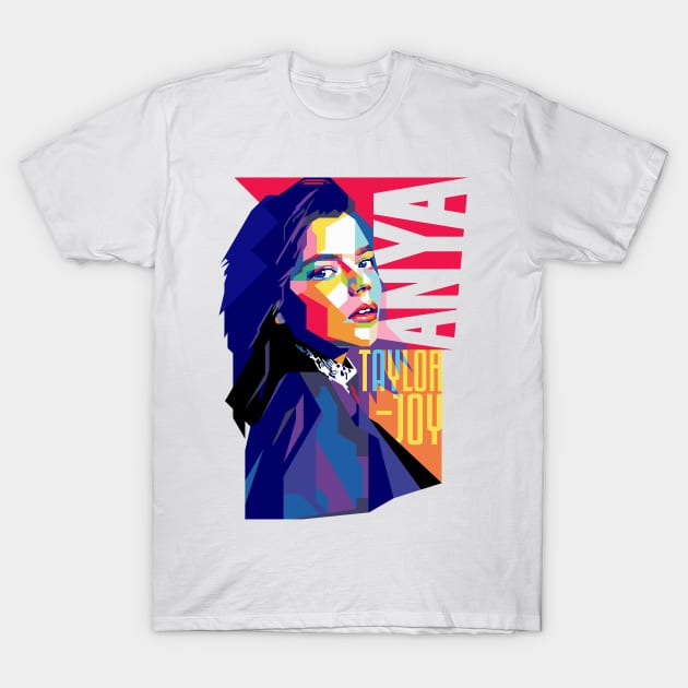 Anya Taylor-Joy Pop Art