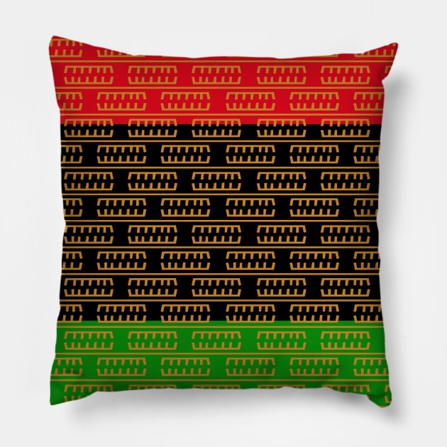 ALKEBULAN - BE BRAVE v2 Pillow by DodgertonSkillhause