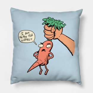 Carrot Man Pillow