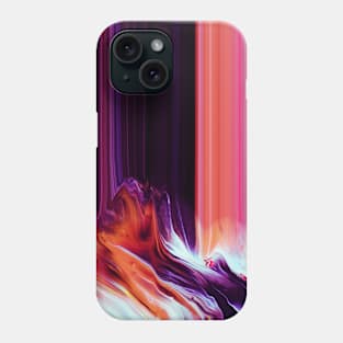 Abstract Art Mountain Peaks Phone Case