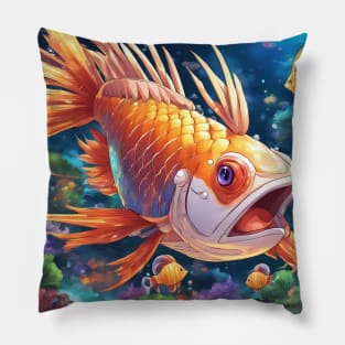 Sands Acedamy Angry Fish Pillow