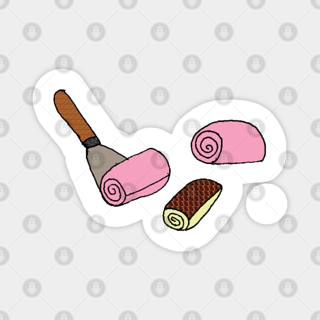 Ice Cream Rolls Magnet by jhsells98