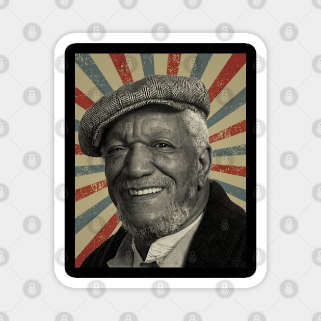 Redd Foxx Magnet by LivingCapital 