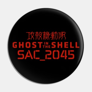 Ghost In The Shell SAC 2045 Logo Pin