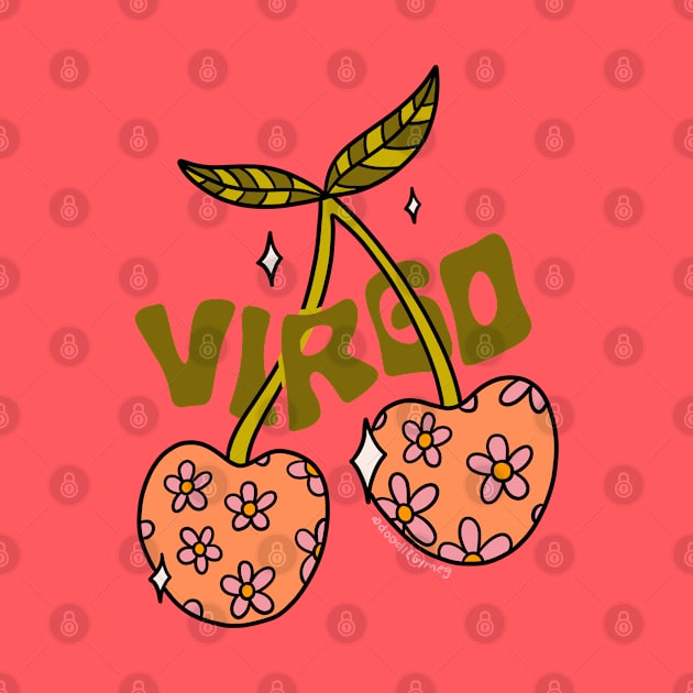 Virgo Cherries by Doodle by Meg