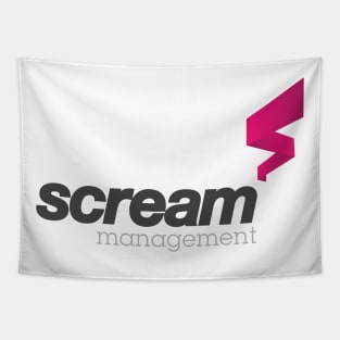 Scream Management Logo Tapestry