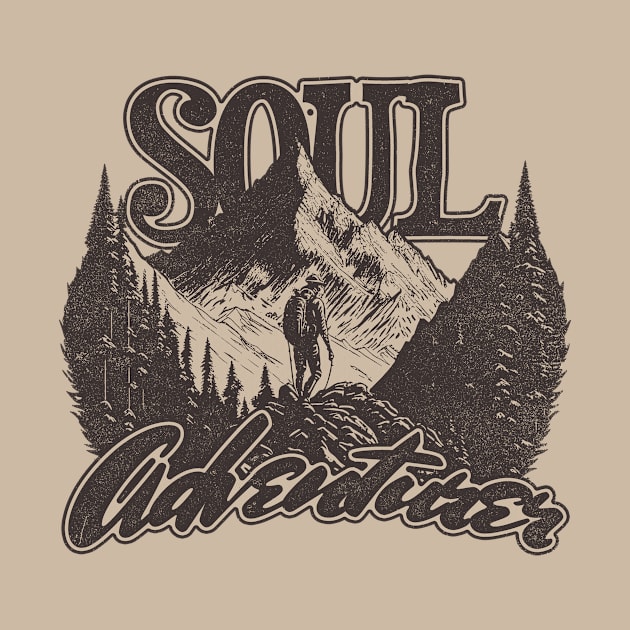 Vintage Retro Soul Adventurer by metamorfatic