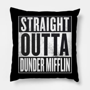 The Office - Straight Outta Dunder Mifflin Pillow