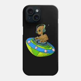 Space Music Dj Alien Phone Case