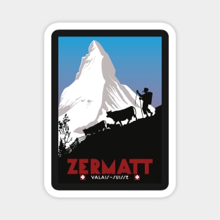 Zermatt,Valais,Suisse Magnet