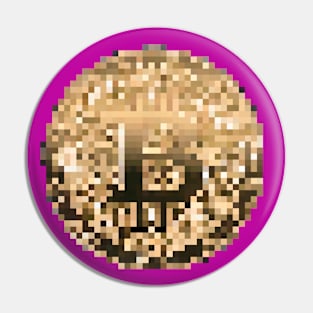 Pixel nft art Pin