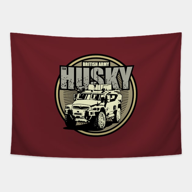 British Army Husky TSV Tapestry by TCP