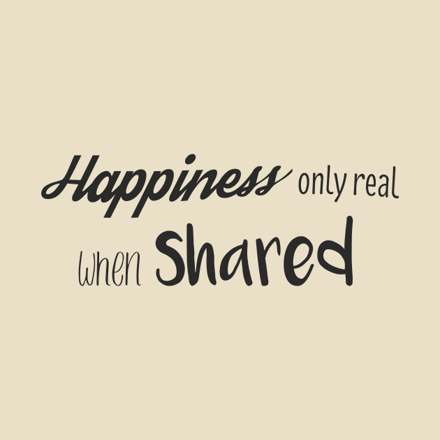 Happiness only real when shared by Yellowkoong