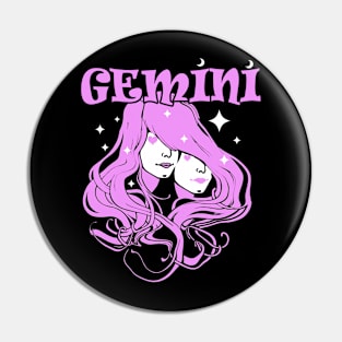 Gemini Sign Pin