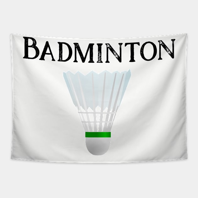 Badminton Sports Tapestry by letnothingstopyou