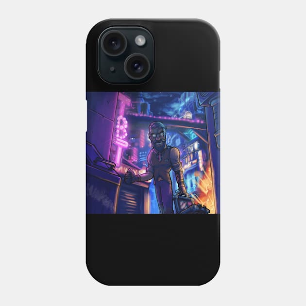 Cyber TimeBombTom Phone Case by TimeBombTom