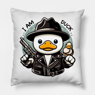 I Am Duck - Funny T-shirt About Guardians of the Galaxy Pillow