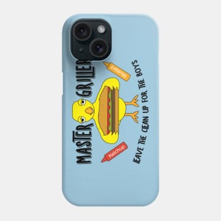 Master Griller Chick Funny Barbecue Design Phone Case