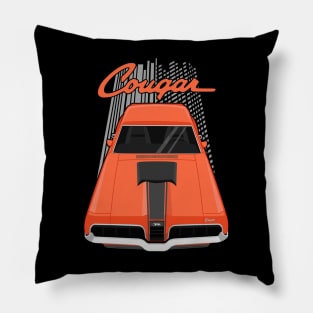 Mercury Cougar 1970 - orange Pillow