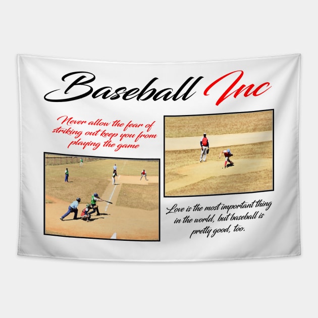 Baseball Inc cuban Baseball league t shirt Cuba national sport tee Tapestry by Jakavonis