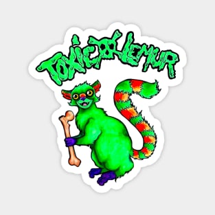 Toxic Lemur Magnet