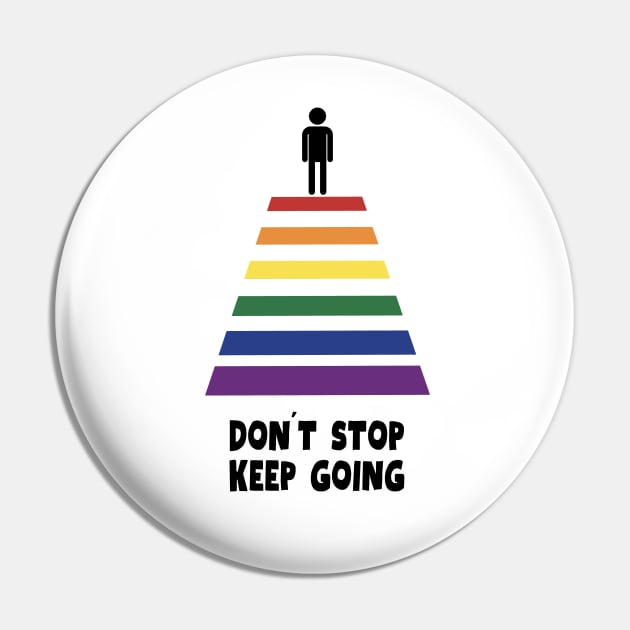 pedestrian crossing in Pride colors keep going Pin by Artpassion