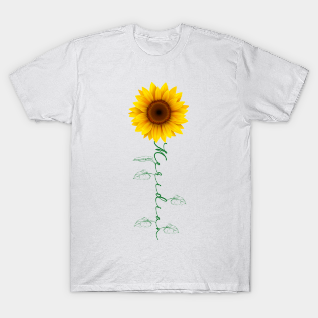 Meridian City Sunflower Funny Birthday Gifts For Men Women - Meridian City - T-Shirt