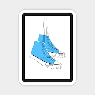 Favourite Shoes ( blue version ) Magnet