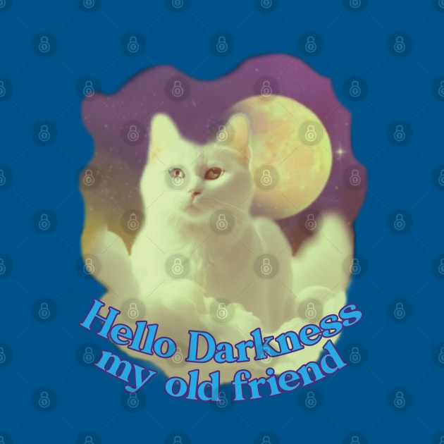 Hello Darkness my old friend // Cute Nihilism Design by Trendsdk