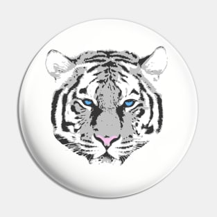 White tiger Pin